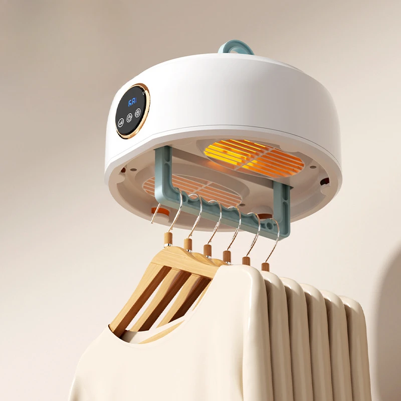 Asciugacapelli pieghevole 1200 W Asciugatura rapida - 3 modalità di temperatura Scaldasalviette portatile per casa/ufficio Pratico e comodo asciugatrice