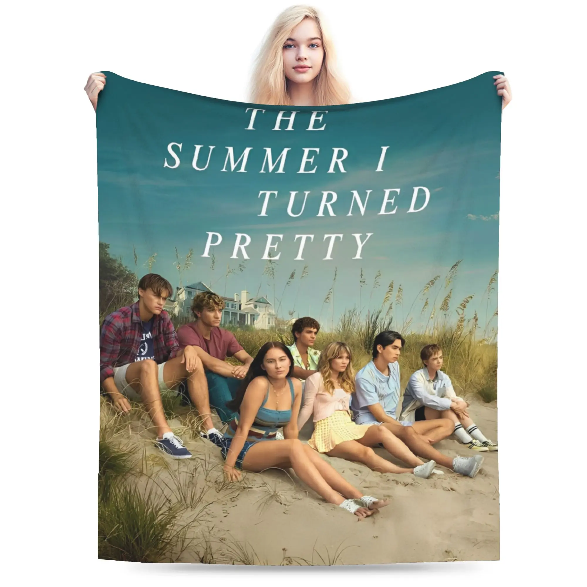 The Summer I Turned Pretty TSITP Merch Blankets Lightweight Thin Fleece  Throw Blanket Relax Rug Piece