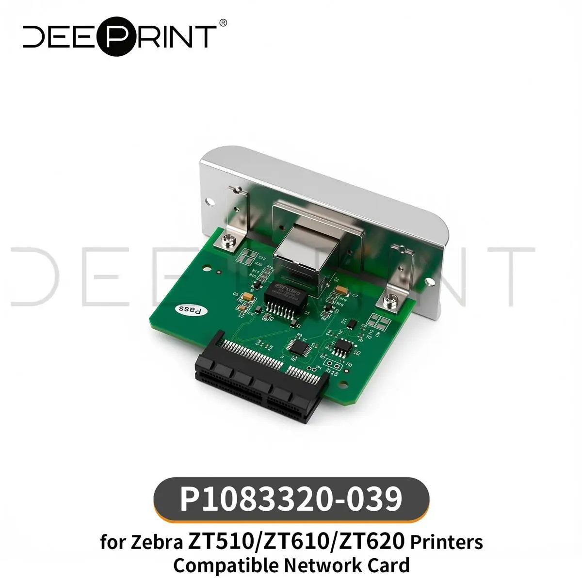P1083320-039 Internal Printserver Ethernet Port Wired Network Card for Zebra ZT510 ZT610 ZT620 Printer | 3-Month Warranty
