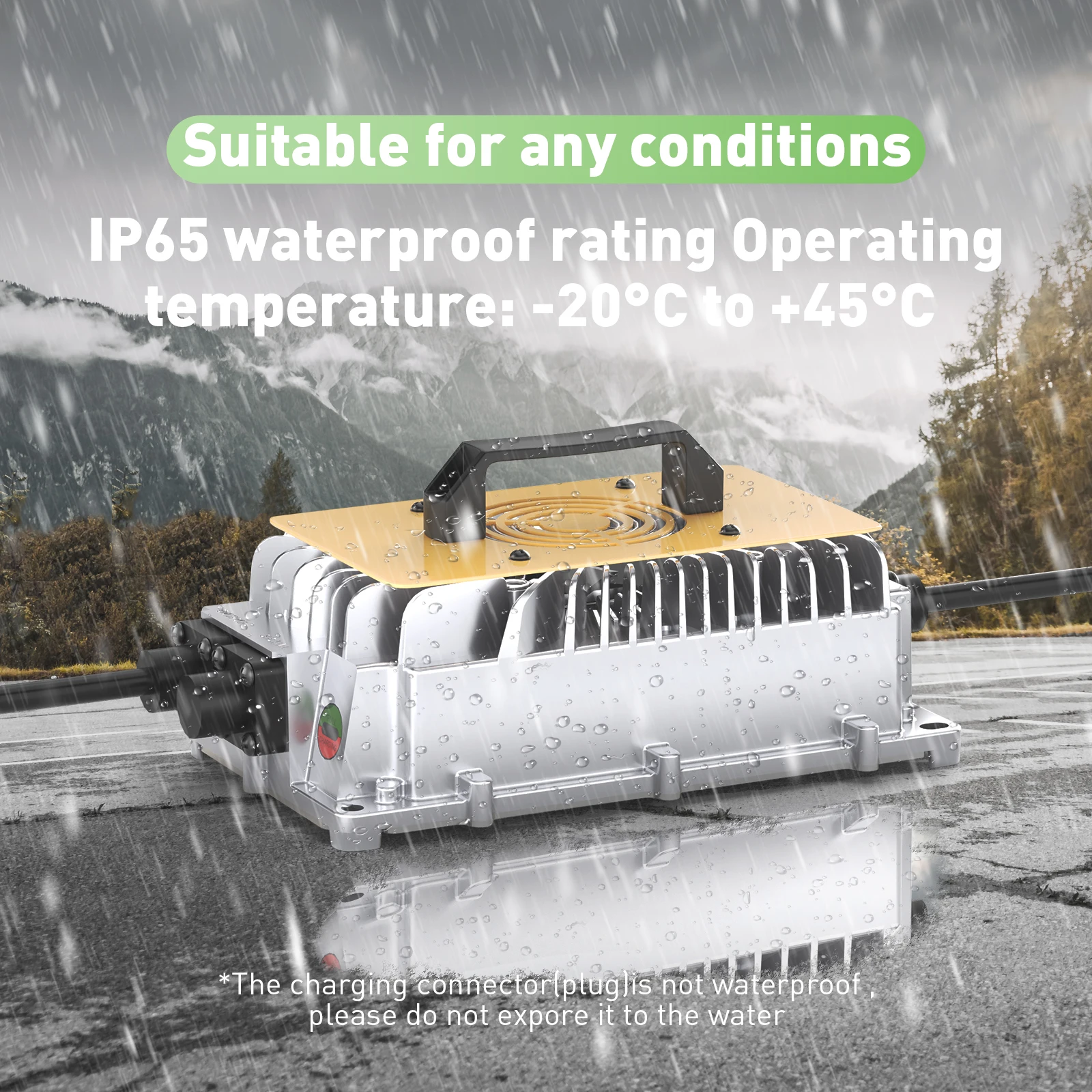 شاحن بطارية Noeifevo 29.2V 50A 30A LiFePO4 لبطارية ليثيوم LiFePO4 24V 25.6V، تنشيط 0V BMS، مقاوم للماء #3