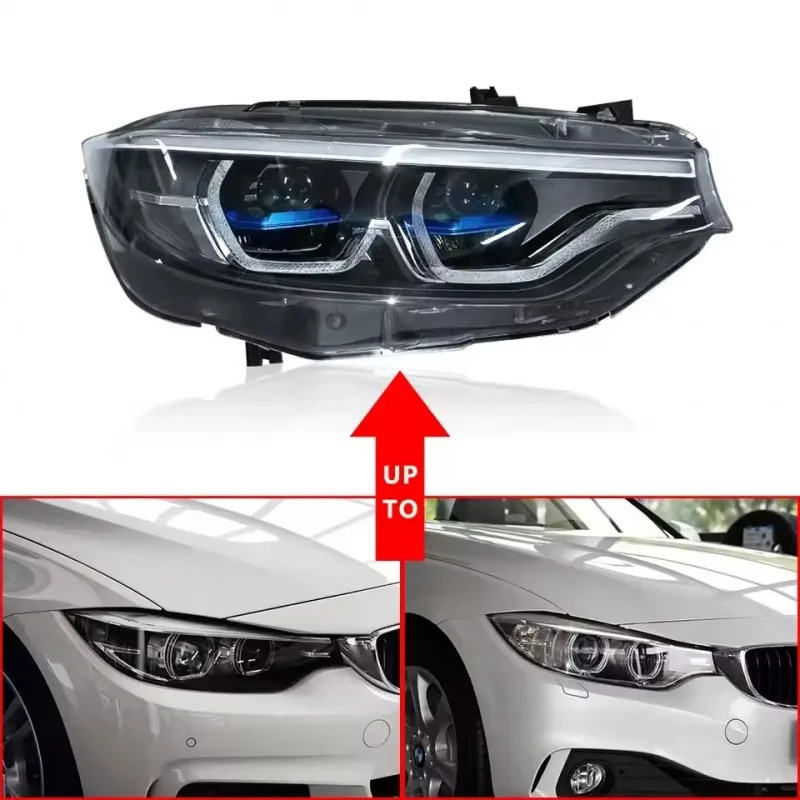 

4 Series F32 Upgrade Headlights For BMW F32 F36 2012-2019 425i 428i 430i 435i LED Head Lamp Laser DRL Signal
