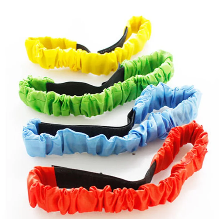 

8PCS Legged Race Bands Elastic Tie Rope Outdoor Relay Race Games For Kids Carnival Party Supplies Backyard Teamwork Gifts Funny