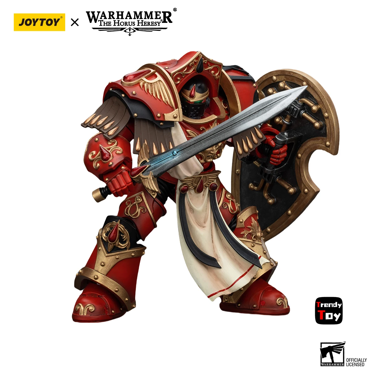 【JOYTOY】Warhammer 40K sang Angels cramoisi Paladins Squad Crimson Paladin 3 1/18 figurine jouets Collection