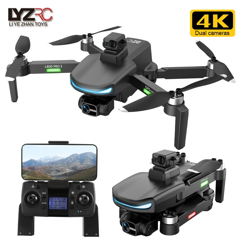 

New L900 SE MAX Drone 4K Professional HD Dual Camera 360°Obstacle Avoidance Brushless Motor GPS 5G WIFI RC Drone