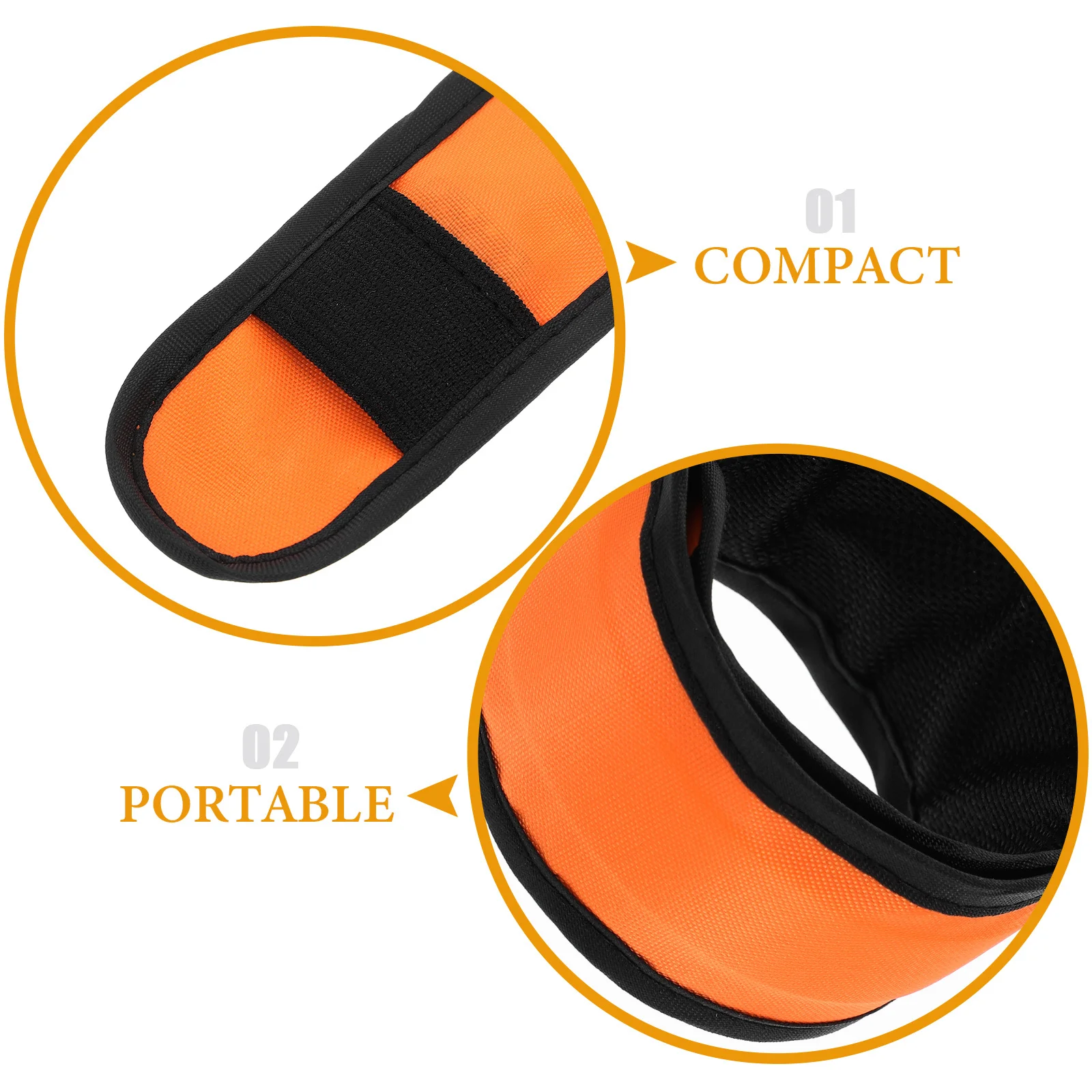 4 قطعة LED الحصان الساق الفرقة ليلة السلامة عالية الوضوح ركوب الفروسية والعتاد الأشرطة العاكسة لركوب الخيل المسائية #2