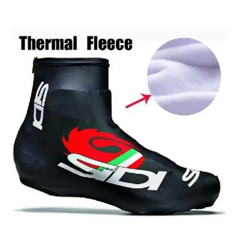 New Cycling Shoe Covers Fleece Thermal Dustproof Man Woman Overshoes Road Bicycle Bike MTB Winter Cycling Shoe Cover hot sale