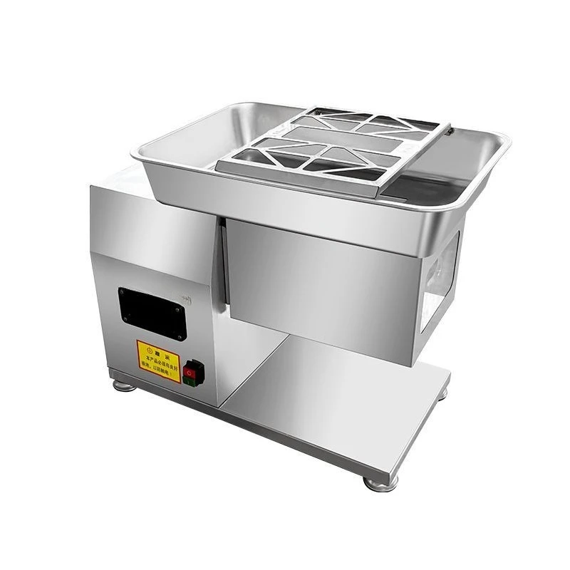 肉切り機 業務用 厚みのあるステンレス製 取り外し可能なハイパワー肉切り機