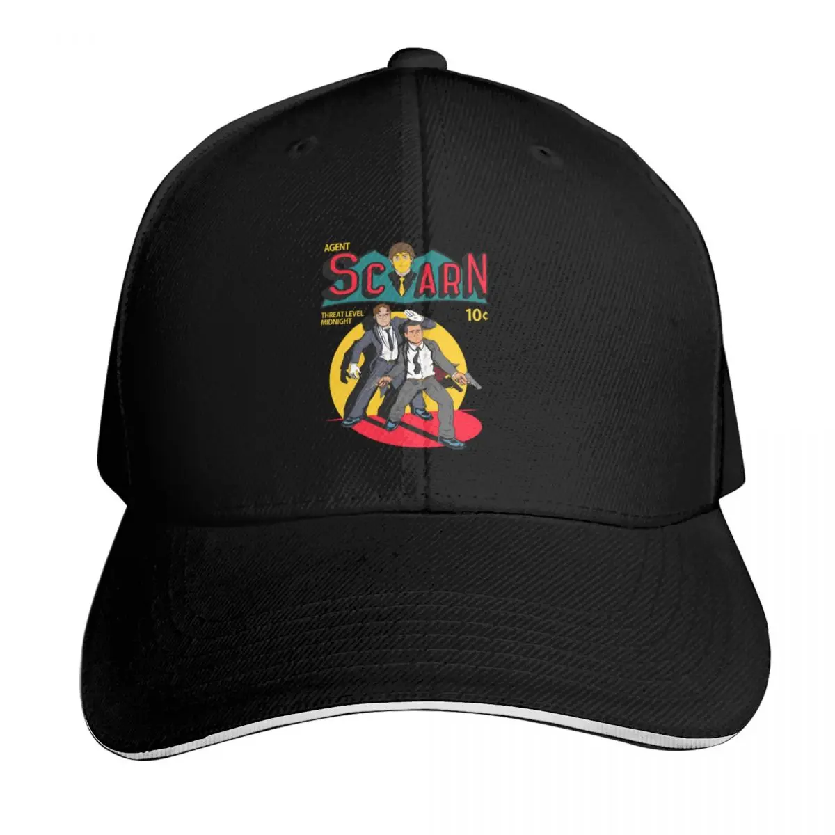 Agent Scarn Comics Baseball Cap Lightweight Packable Gift for Him Her Casual Daily Wear