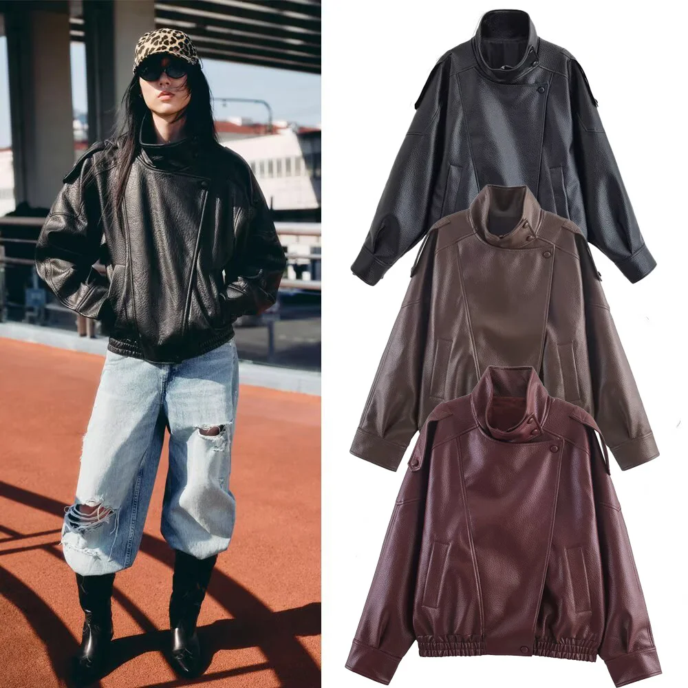 

Winter Jackets Women's 2025 New Fashion High-necked Loose Elegant Women Thick Warm Winter Coats Street Chic Youth Travel Jackets