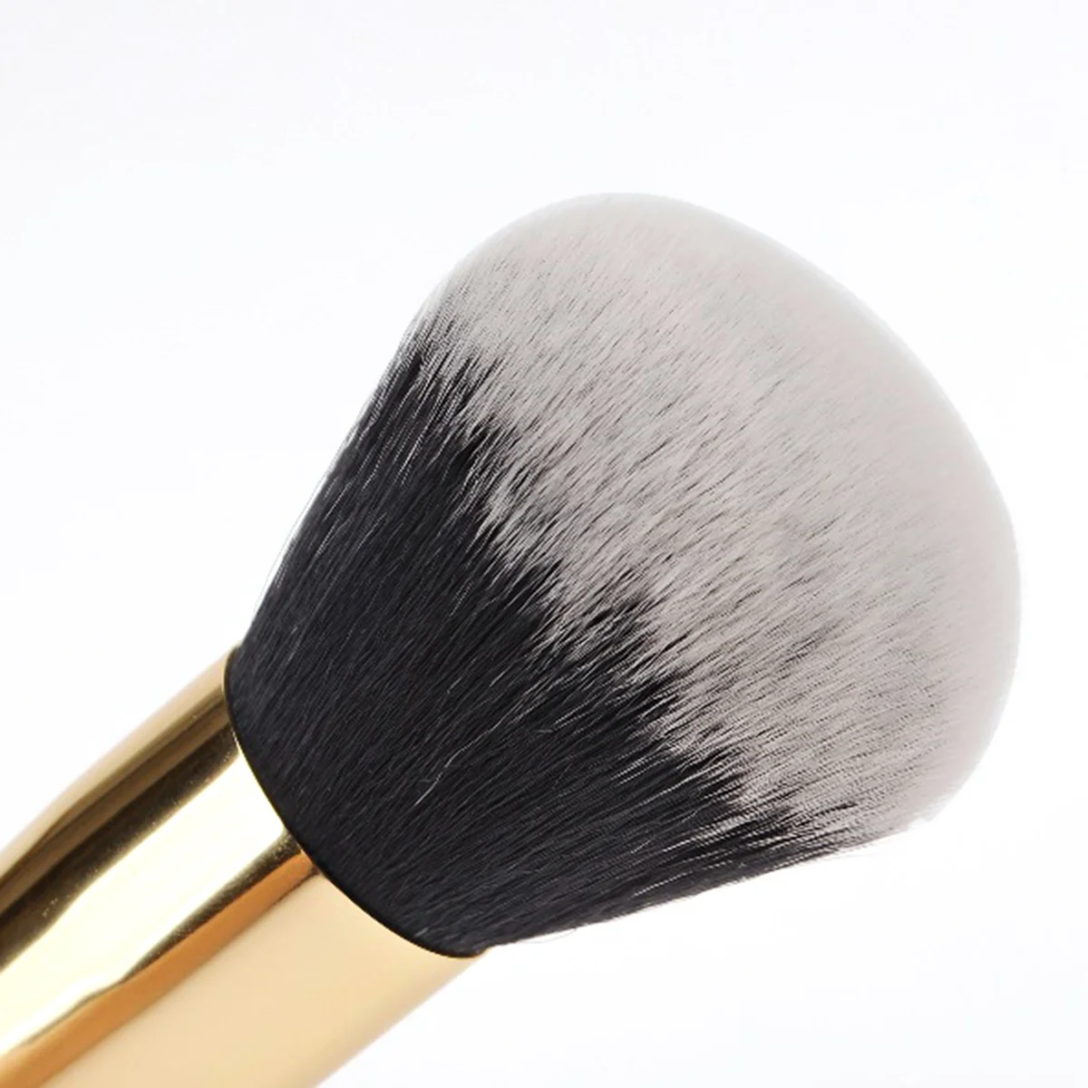 리퀴드 크림 쿠션 블러쉬 파우더 메이크업 도구용 플랫 파운데이션 브러쉬 골드 블랙 브러쉬 세트 페이스