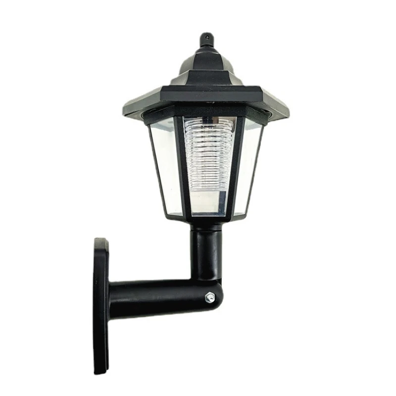 Solar Lantern Light Hexagonal Solar Sconce Led Garden Decor Solar Wall Light Waterproof Retro Lighting Lamps Solar Lamp Outdoor