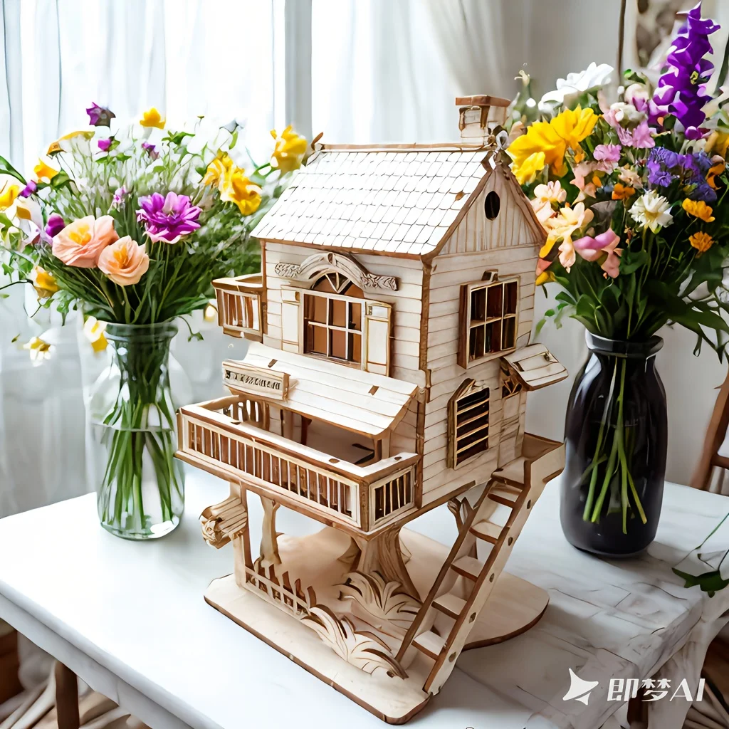 DIY Tree House Puzzle 4