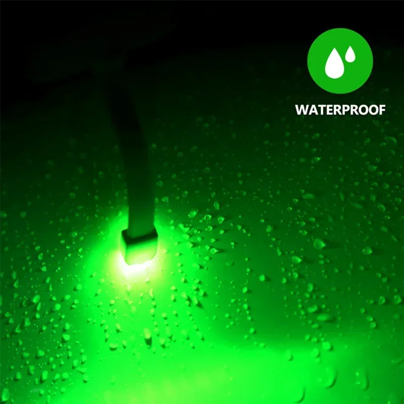 Toilet Night Light PIR Motion Sensor LED Light Toilet Bowl Light Washroom Night Lamp Battery-powered 7 Colors Changing Toilet