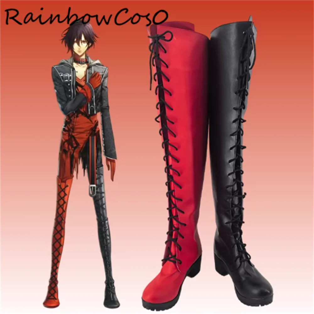 

Обувь для косплея AMNESIA SHIN, ботинки для игры, аниме, Хэллоуина, Рождества, RainbowCos0 W5618