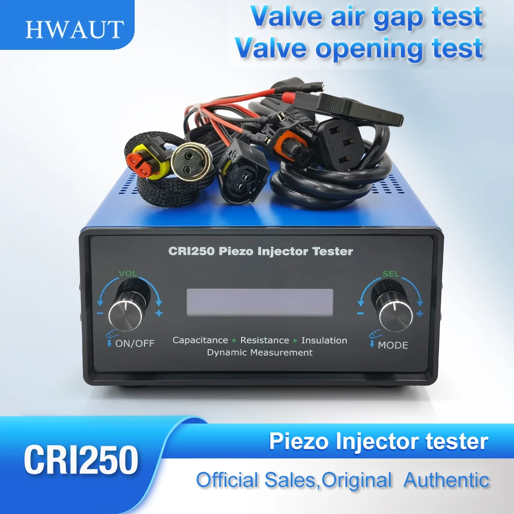 CRI250 Diesel Piezo Common Rail Injector Air Flow Tester For Siemens VDO Resistance Capacitance Insulation Test AHE Repair Tool