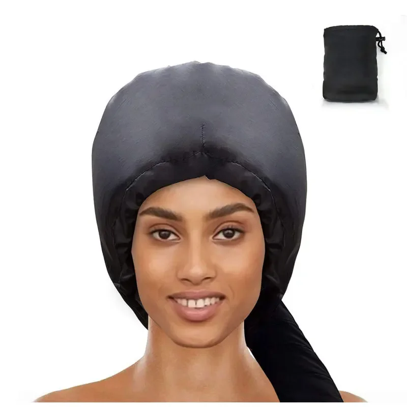 1Pcs Portable Soft Hair Drying Cap Bonnet Hood Hat Womens Blow Dryer Home hairdressing Salon Supply Adjustable Accessory