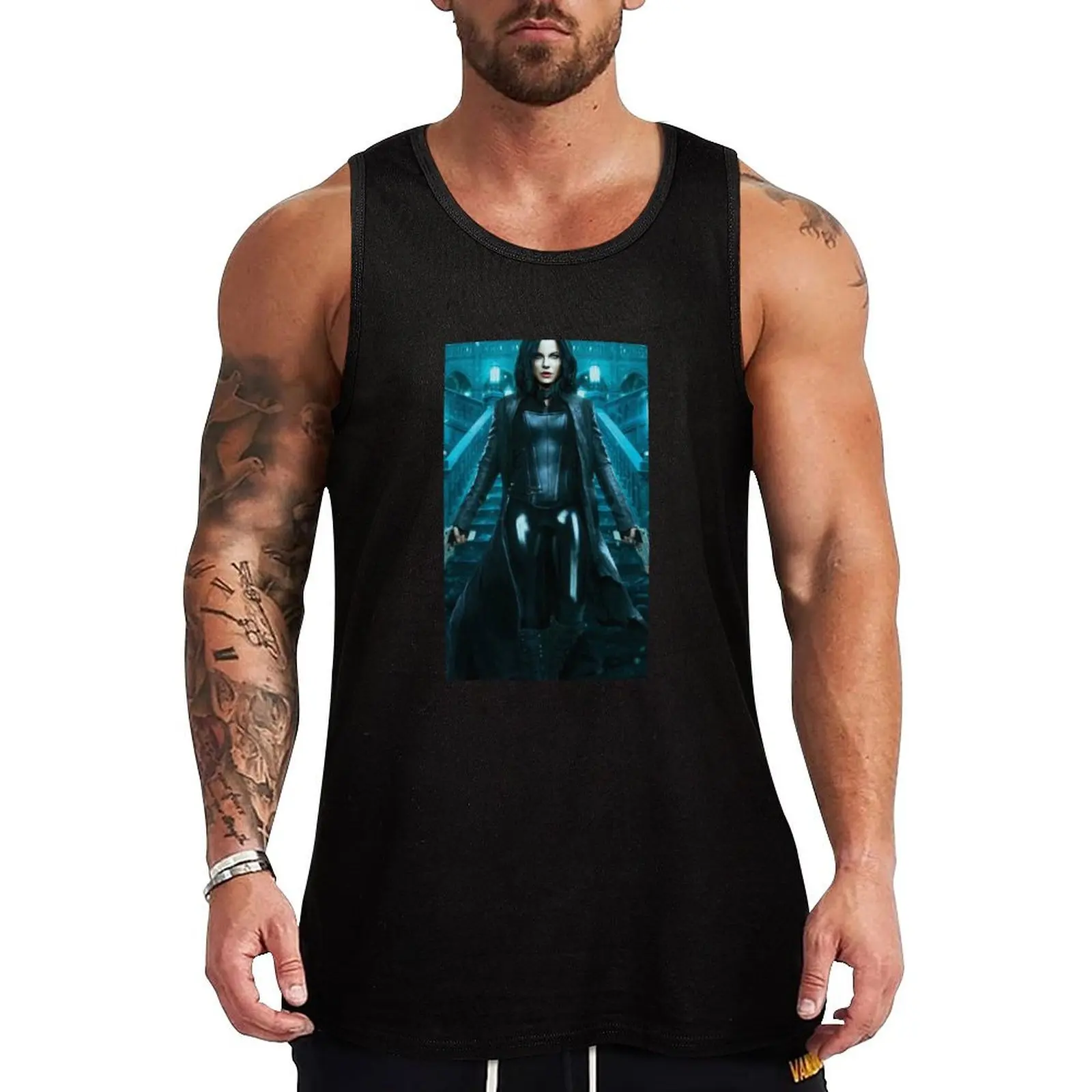 

Kate Beckinsale Tank Top training weight vest Top summer gym top