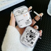 Anti-slip Silicone Case For Airpods 4 3 2 1 Cases Bluetooth Earphone Cover For Airpods Pro 2/Pro Stylish White Protective Cover