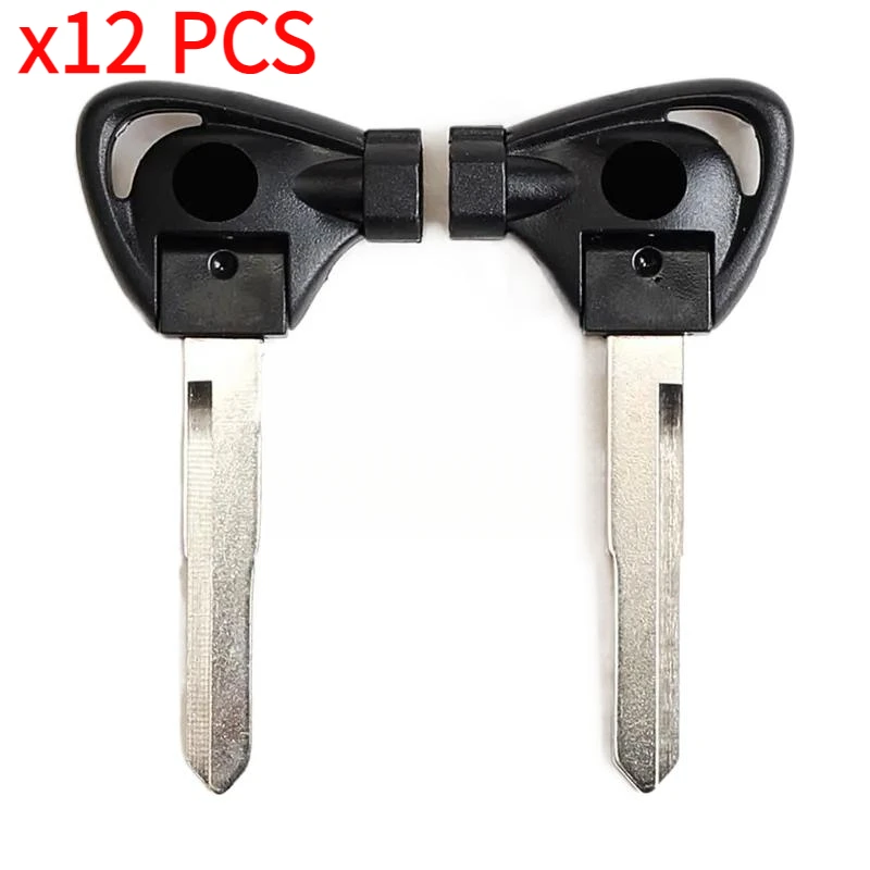 12PCs motorcycle key uncut blank replacement keys for Yamaha magnet anti-theft lock Vox bws 4v bws125 vox50 gtr125 jog Evo Smax