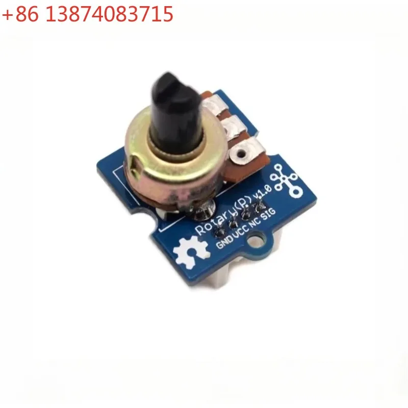 Grove Rotary Angle Sensor Panel Mount Version 300 Degree Linear Potentiometer 10K Ohm Analog Output for Arduino Raspberry Pi