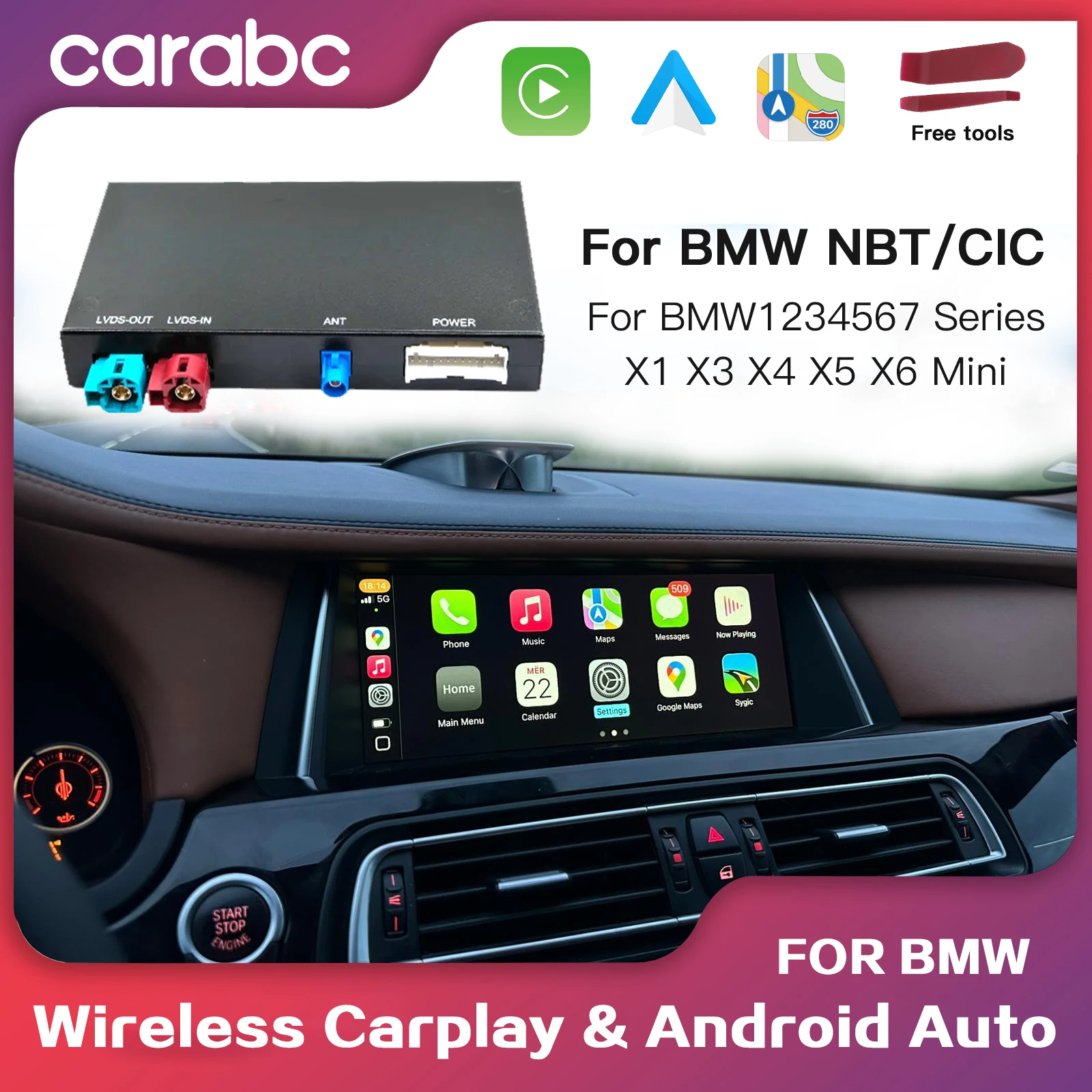 Carabc Wireless Car…