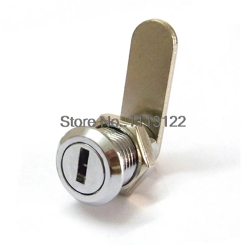 

12mm Mini Zinc Alloy Cam Lock Miniature Furniture Lock for Display Cabinet Acrylic Display Lock 1 PC