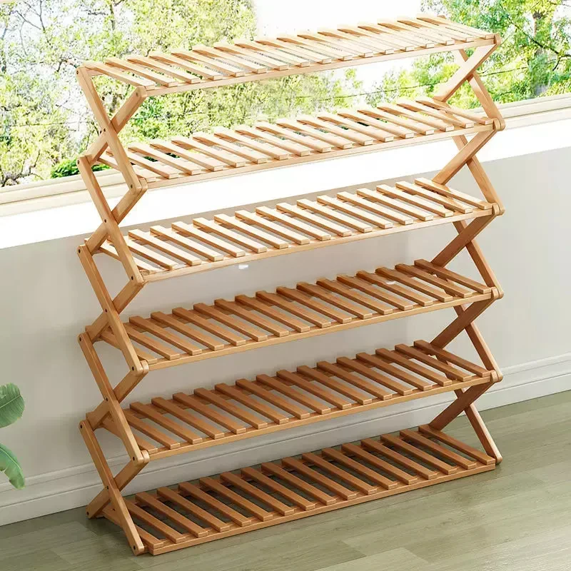 

Free Installation Folding Multi-Layer Shoe Rack Simple Filing Economic Racks Dormitory Space Saving Storage Scarpiere Furniture