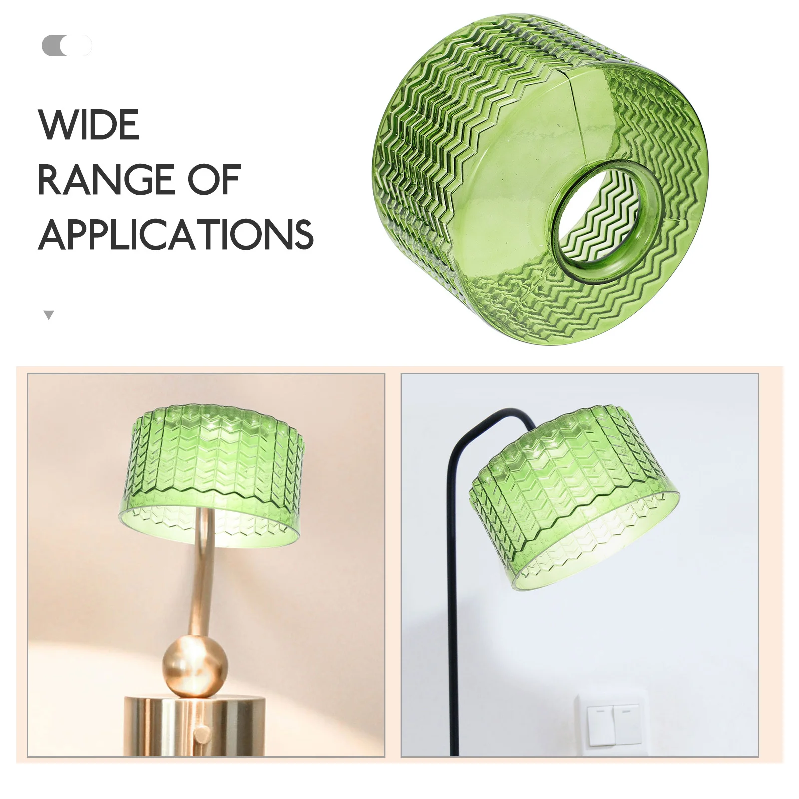 

Replacement Glass Lampshade Sturdy Hanging Lamp Shade Decorative Pendant Light Cover Modern Ceiling Light Shade Accessory