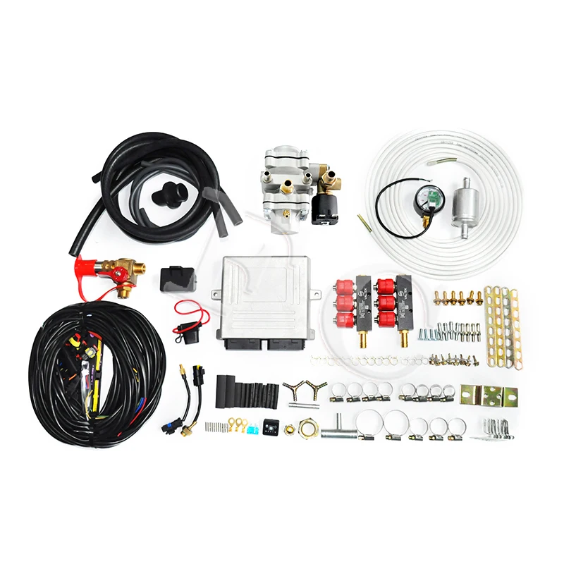 6 cylinder efi caburator cng conversion kit dual fuel natural gas vehicle gnv fuel injection kits for generator