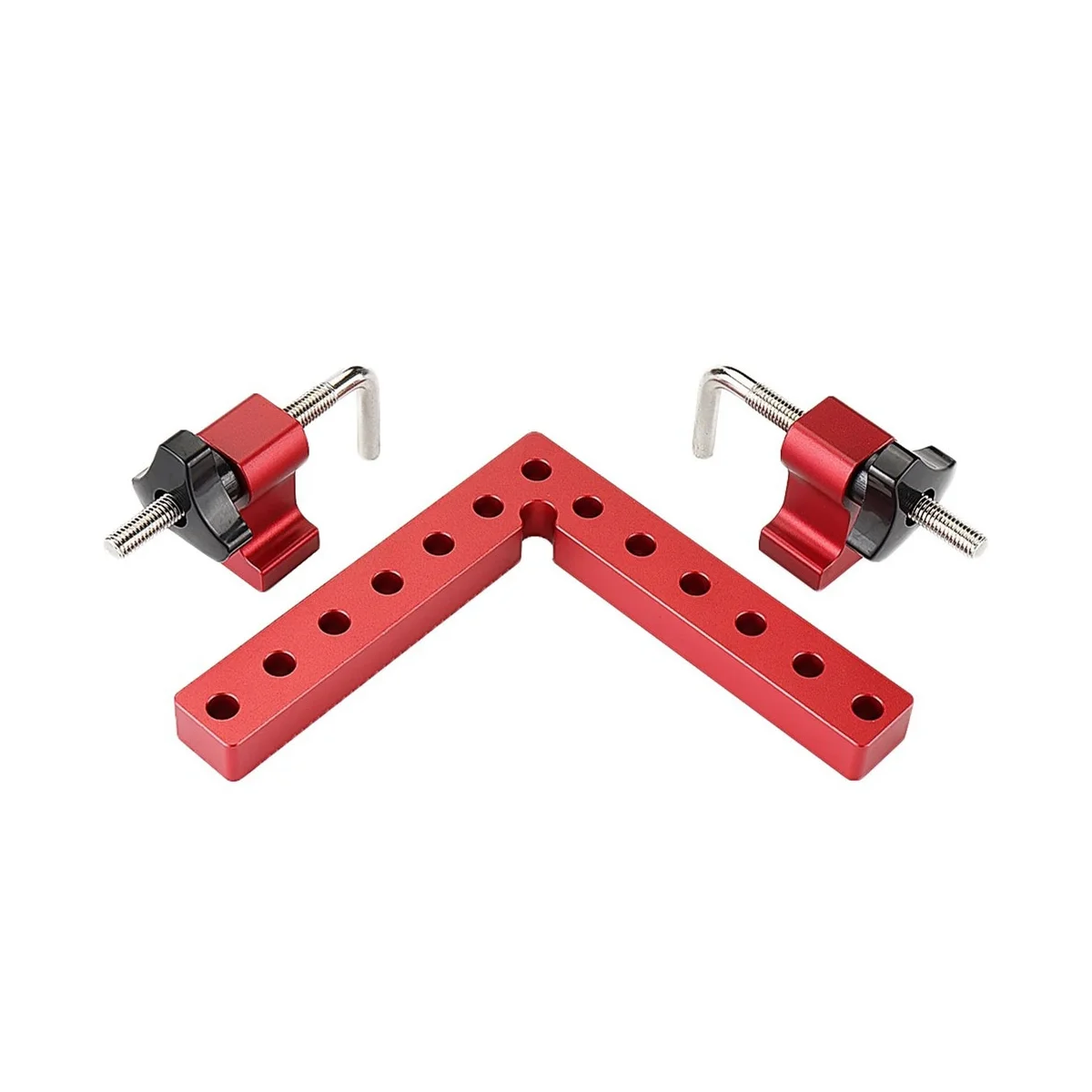 

3 Pieces of 120Mm Woodworking Right-Angle Fixture Set Right-Angle Fixing Clamp L-Shaped Auxiliary Fixture