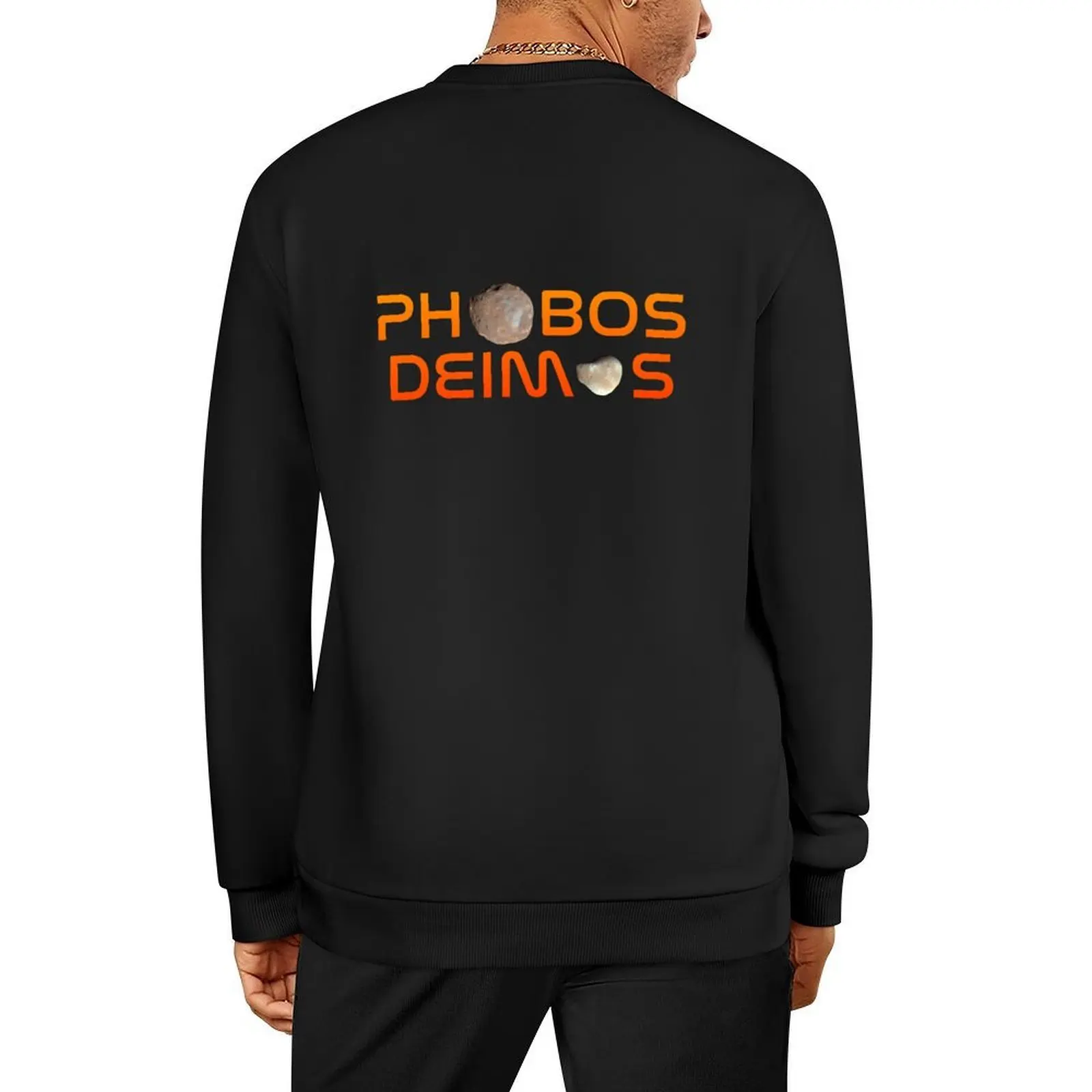 

Mars Moons Phobos & Deimos Pullover tracksuits men's clothes korean clothes autumn jacket men oversize sweatshirts