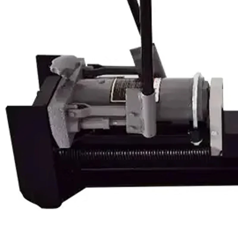 Cortador de madera cortada con divisor de troncos hidráulico de 12 toneladas manual con potencia de 2 ruedas y rendimiento - Potente