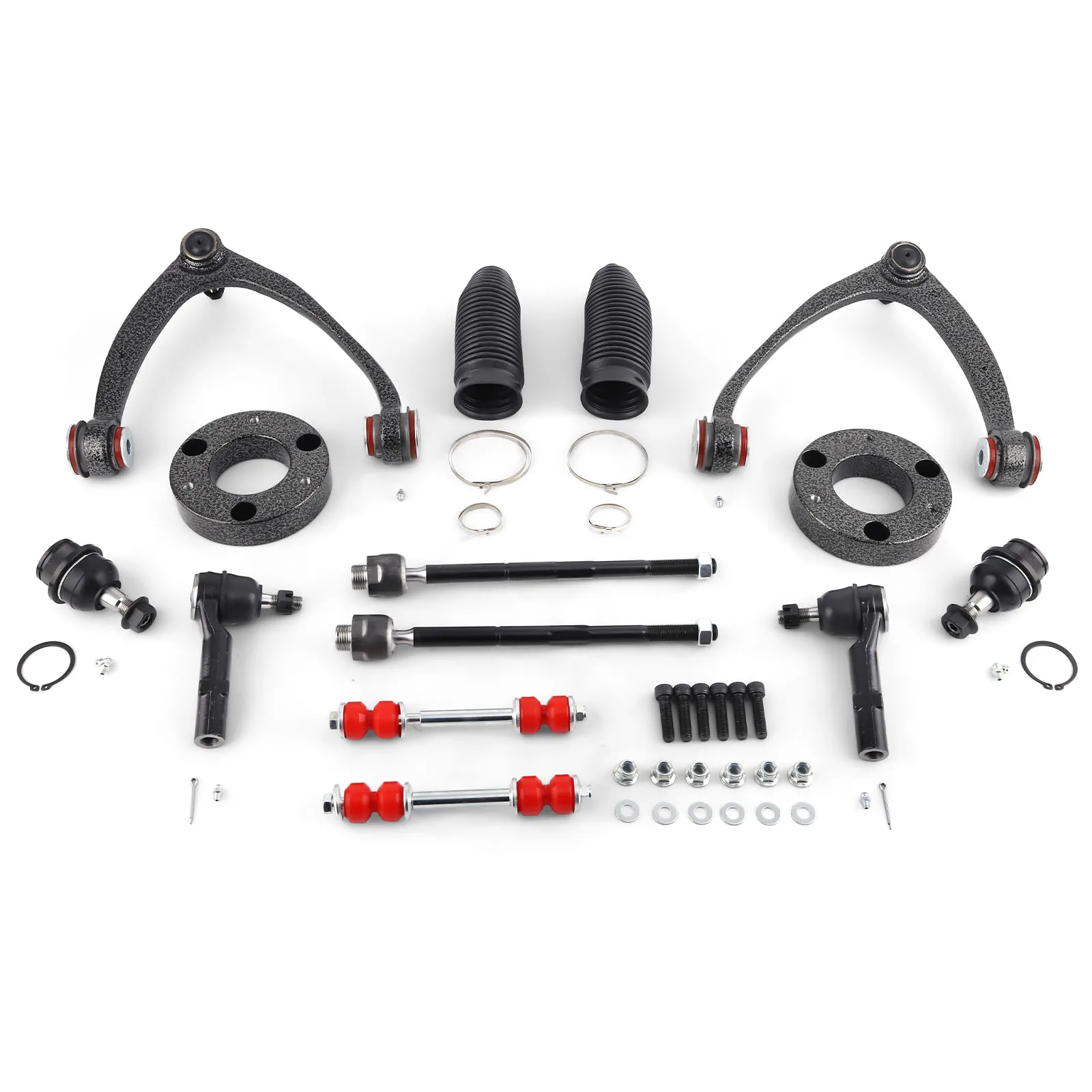 13x Front Control Arms PU Bushing Lift Kit For Chevy Suburban 1500 Tahoe  2007-2013