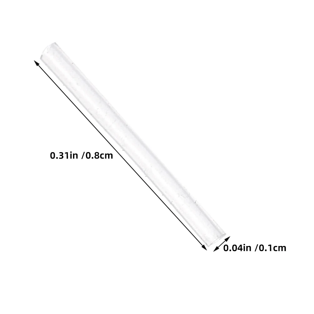 200 قطعة من حلقات السيليكون الشفافة واقيات الأذن الناعمة المريحة المثقوبة للبشرة الحساسة للارتداء اليومي