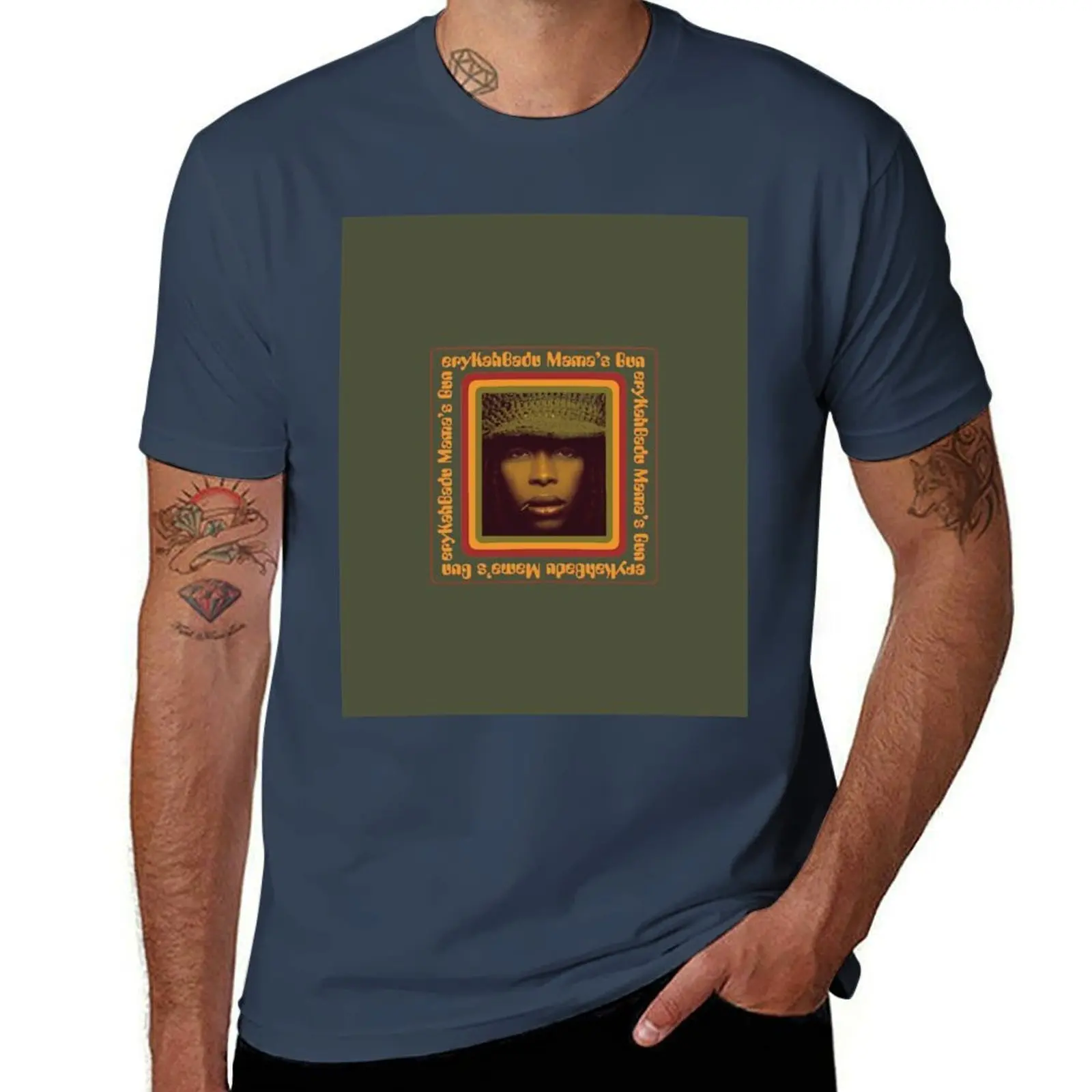 

Erykah Badu Mama's Gun T-Shirt t shirt man designer man t shirts high quality luxury brand t shirts designer T-Shirt