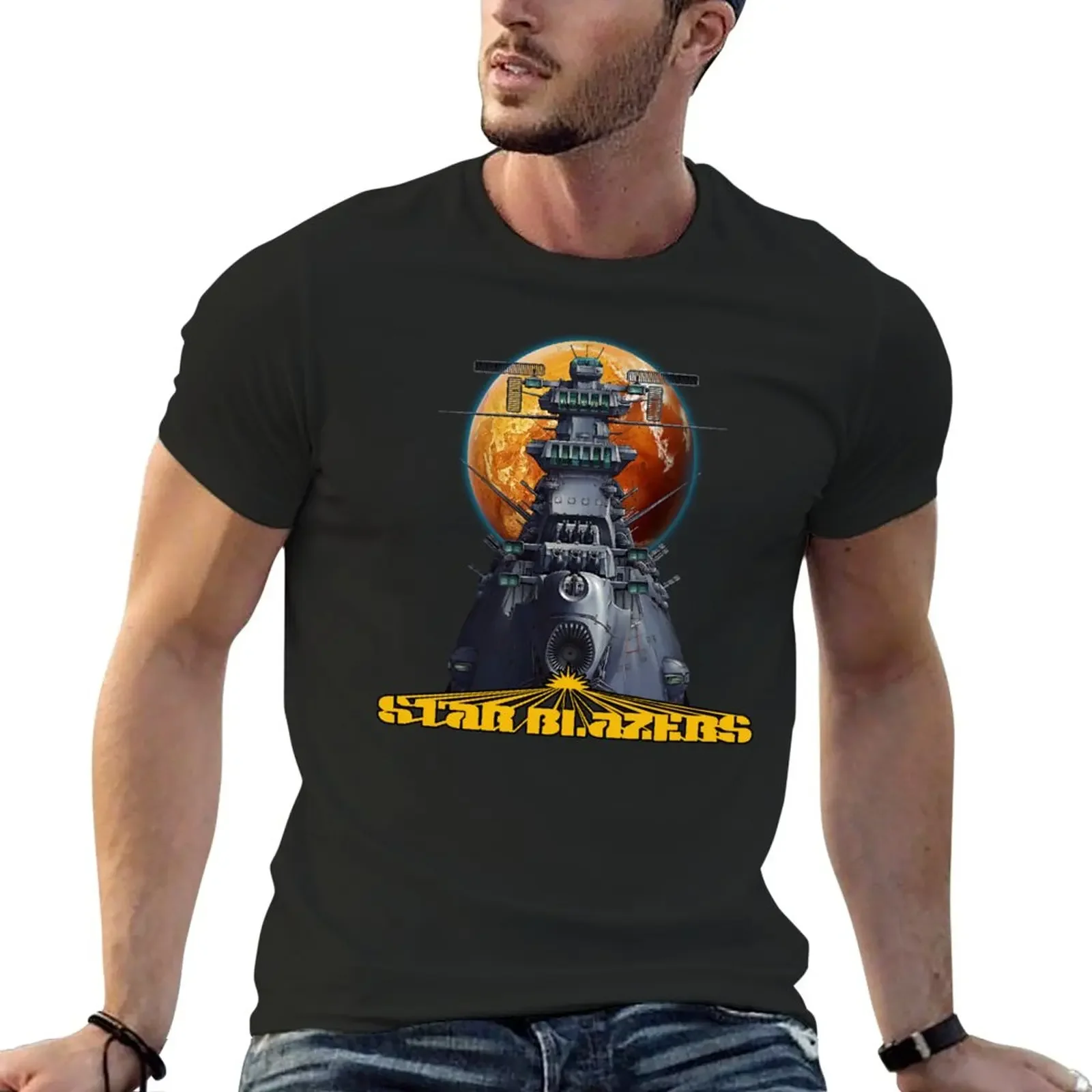 

New Star Blazers T-Shirt summer clothes sublime t shirt Tee shirt men t shirt