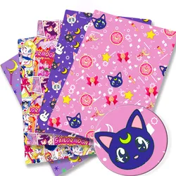 100 Katoen Cartoon Stof 140*50Cm Handgemaakt Naaien Patchwork Quilting Baby Jurk Thuis Blad Bedrukt Stof Naaien Kinderen