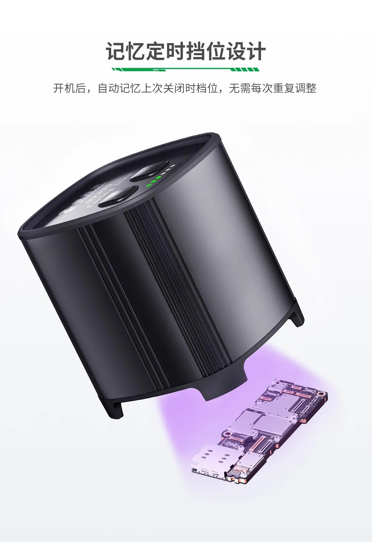 Wxx UV395 UV curing lamp fast UV glue green oil motherboard paint-protected shadowless glue curing light