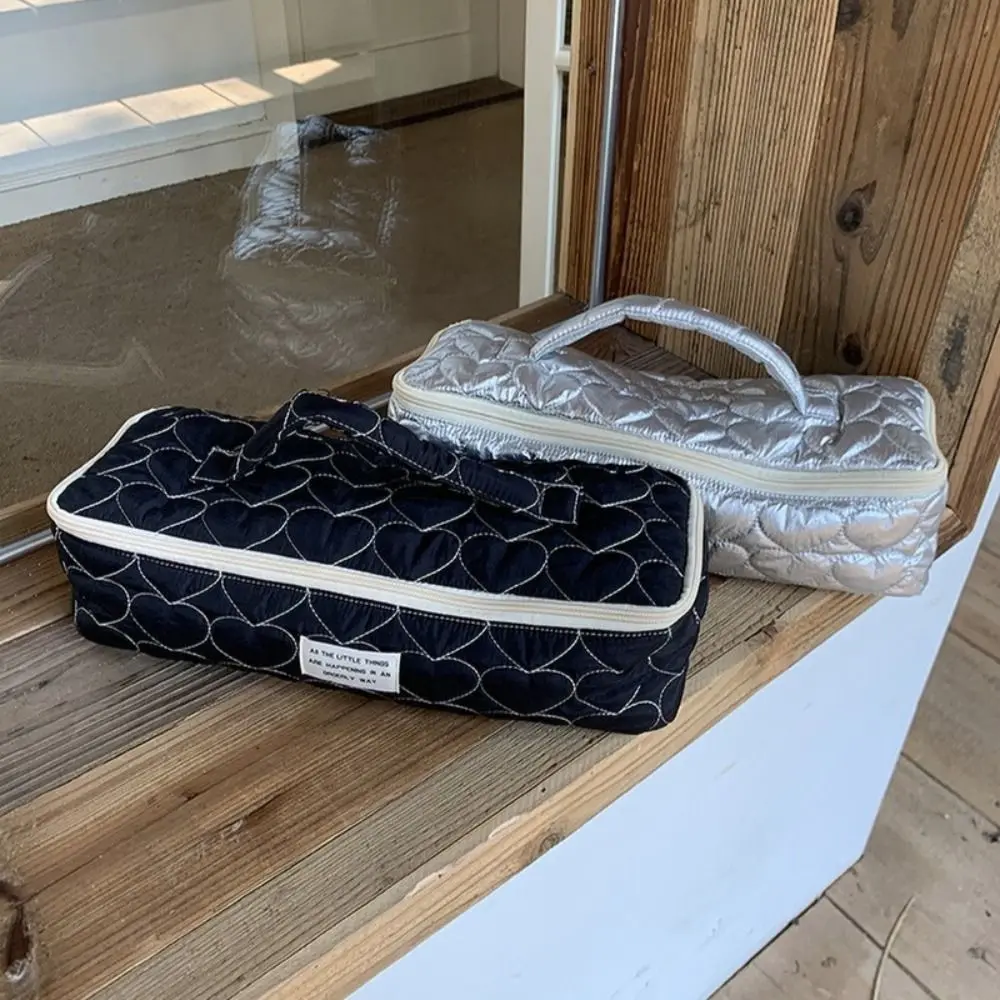 Fashion Large Capacity Hair Dryer Storage Bag Portable Travel Design Cosmetic Bag Zipper Durable Makeup Case Women