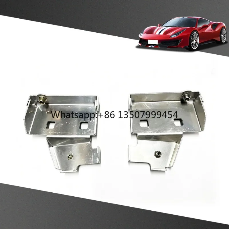 Mounting Support OEM 87345600 87345700 in Stock Front Bumper Bracket for Ferrari 488 Aluminum Alloy