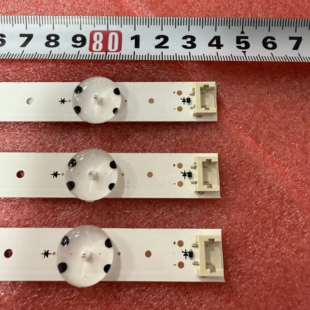 3PCS 840mm LED bar For 43UH6810 43UH6880 43UH7507 43UH661V 43UH656V 43UH668V 43UH676V 43UH650V 6916L-2563A LC430DGG FJ M1 M2 M7