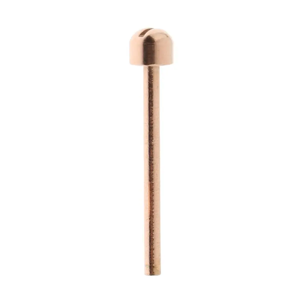 Metal Watch Lug Stem Screw Tube Connector Link Kit Rose Gold for Watchband Replacement and Customization
