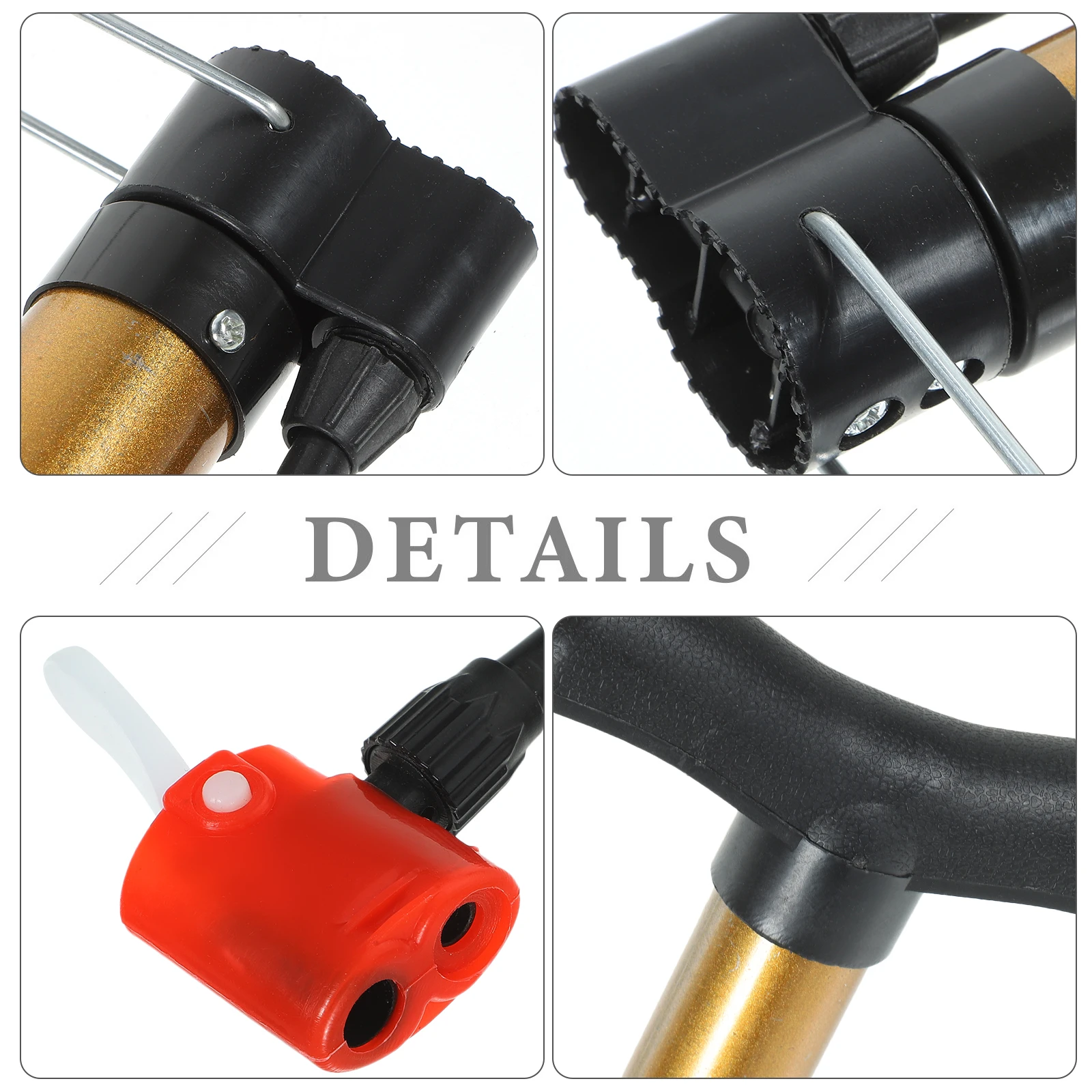 

Portable Inflatable Cartridge Bike Bicycle Stroller Tire Pump Inflator Foot Mini