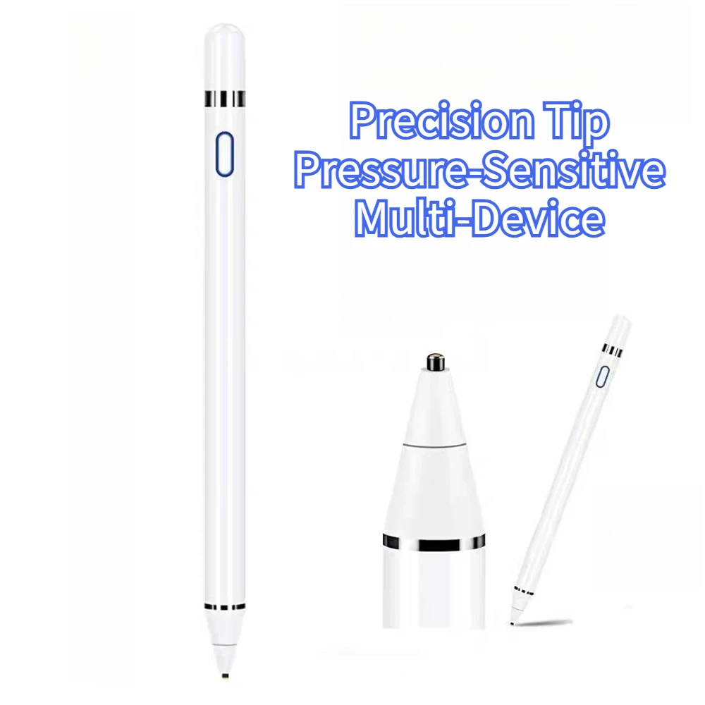 Universal Active Stylus Pen for Xiaomi/Huawei/Samsung Tablets & Phones - Touch Screen Pencil Compatible with Android/iPad