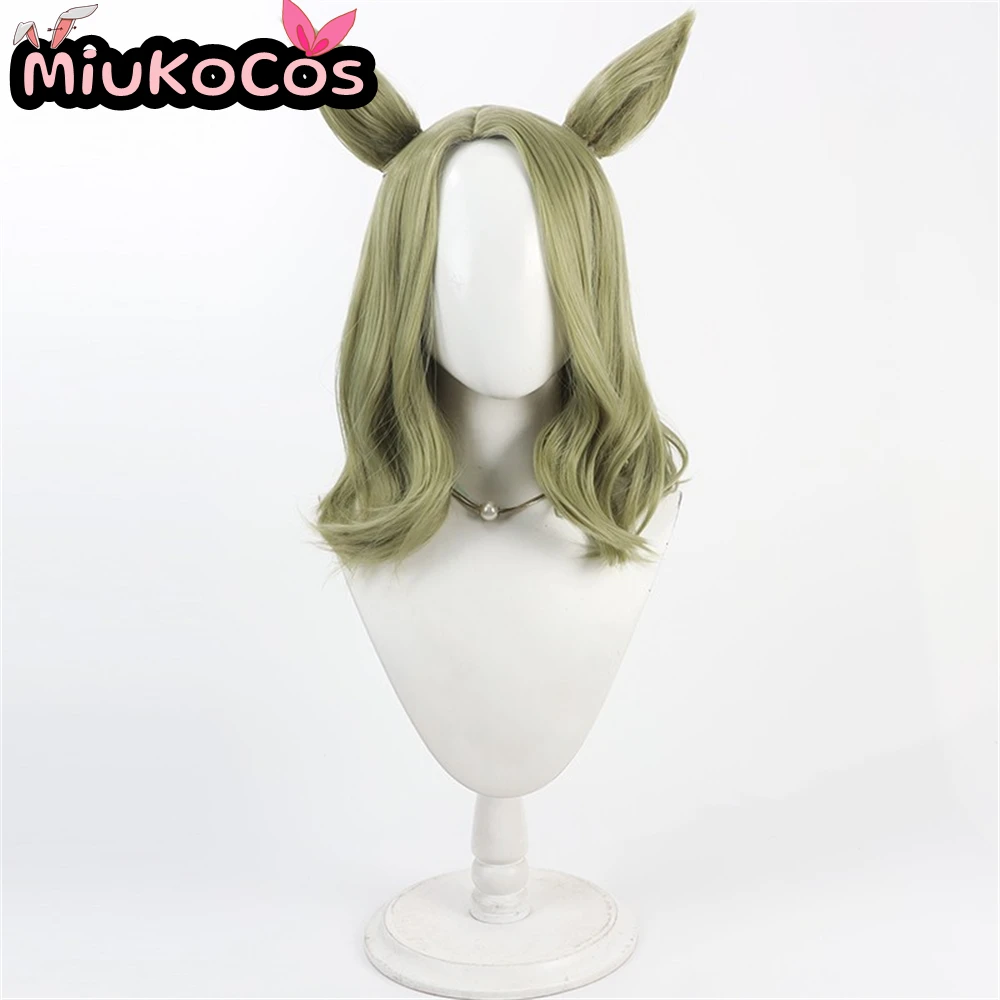 IN STOCK エアメサイア Inherited Hope Cosplay Wig With Ears and Tail MiukoCosplay Umamusume:Pretty Derby Cosplay Wig 2