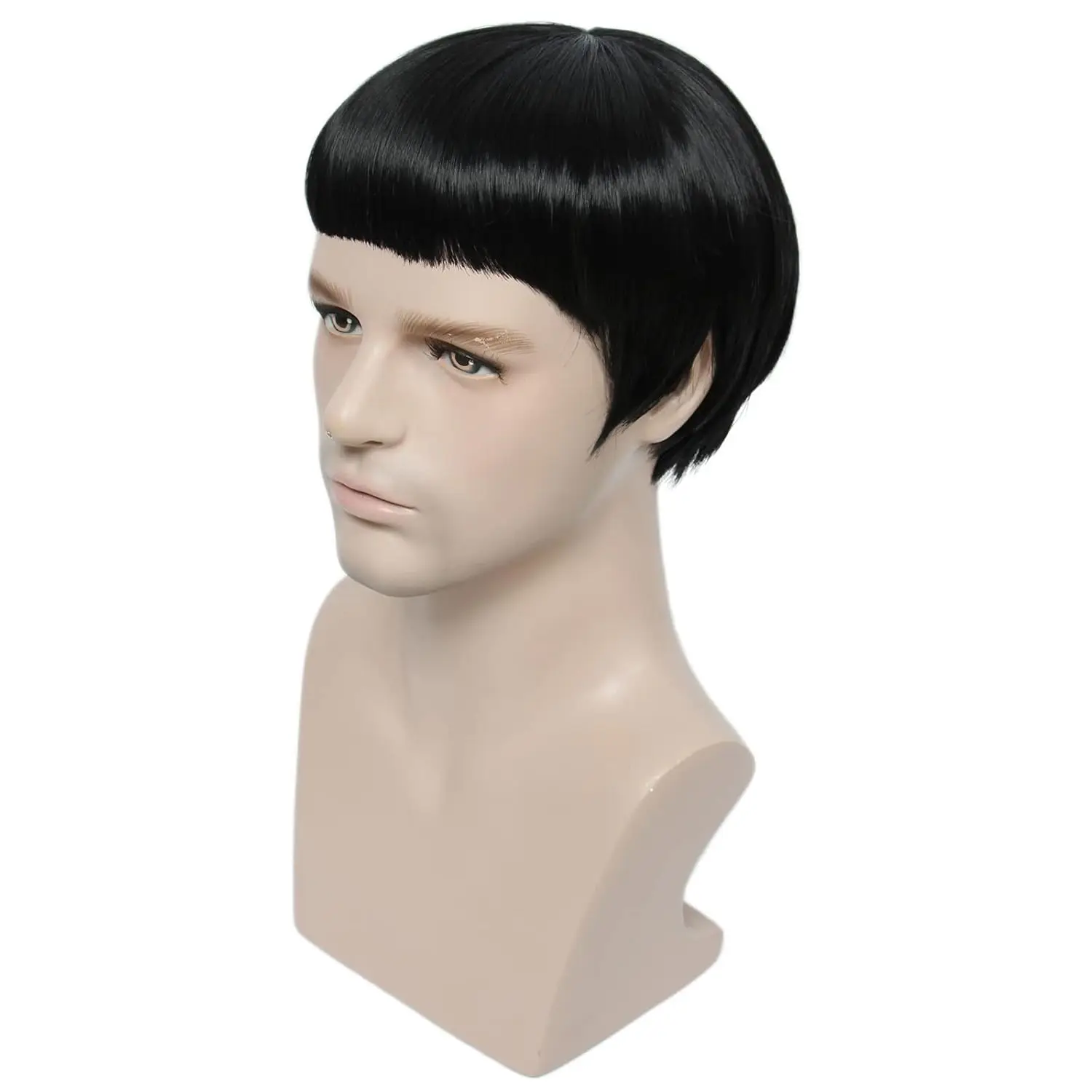 Movie Vector Cosplay Wig Mushroom-shaped Wigs Synthetic Hair Halloween Heat Resistant Wig for Men