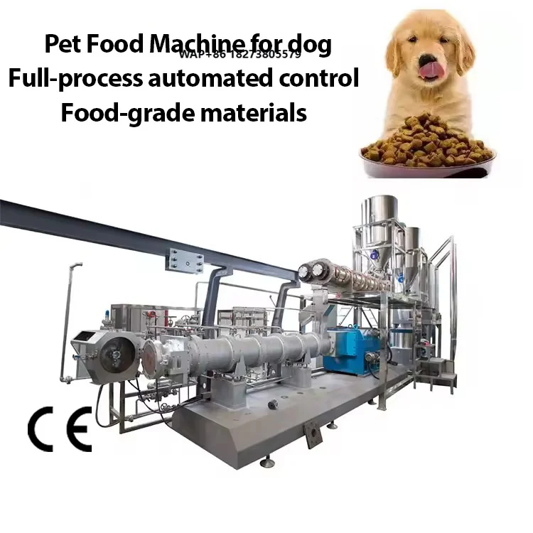Multi-Functional Forming Capability Low Maintenance Cost CE Certified Pet Dog Food Machine for Pet Snack Startup Enterprises