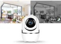 Ftycampro Plus WiFi IP Camera: Smart Home Auto Tracking, 1080P, Full Night Vision, Wireless CCTV Baby Security