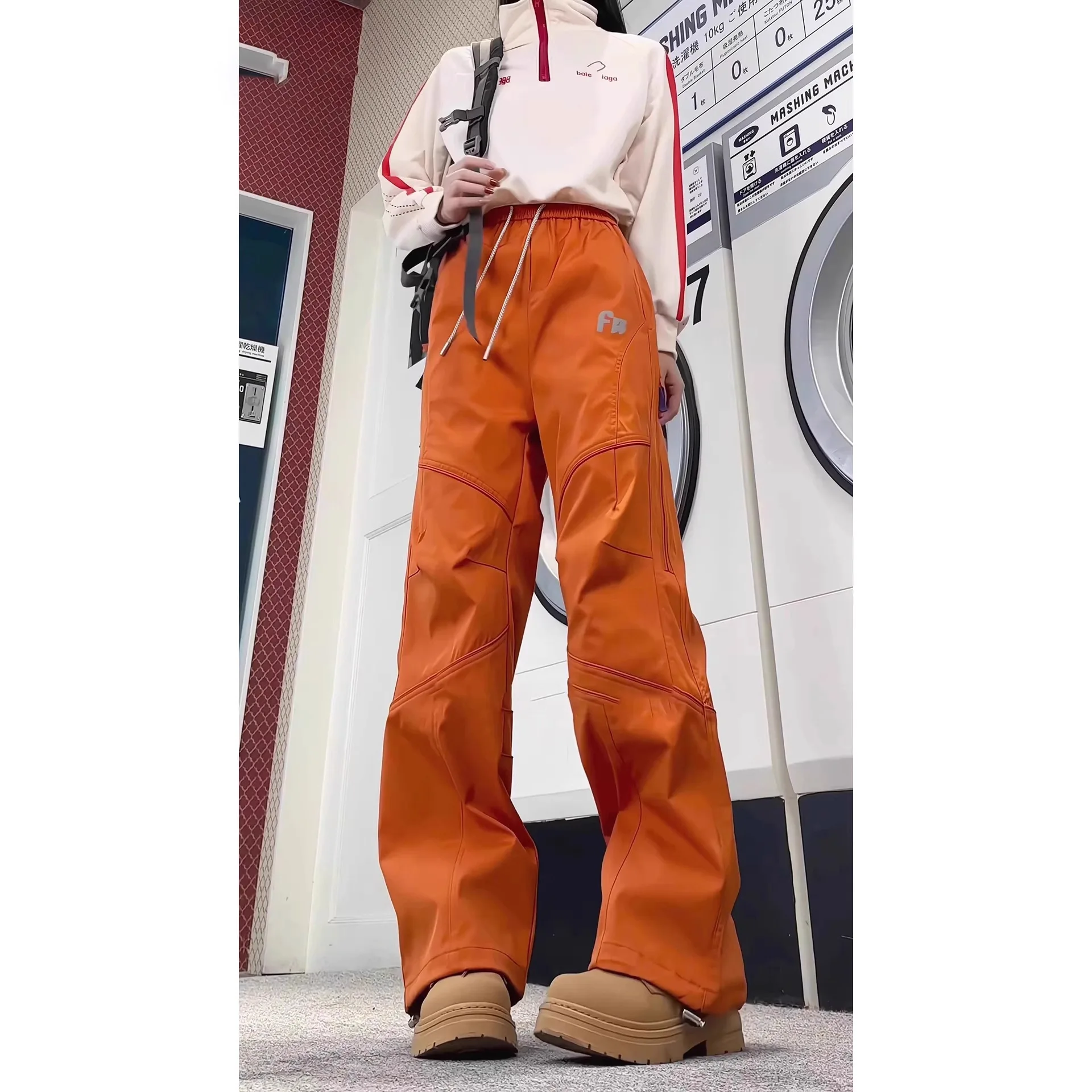 Minus 40 Degrees Purple Ski Pants Men's and Women's Winter Velvet Thickened Cold-proof and Waterproof Charging Pants