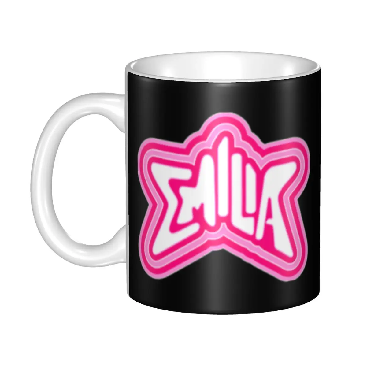 Customized Argentine Singer Emilia Mernes Coffee Mug DIY Ceramic Tea Milk Cup
